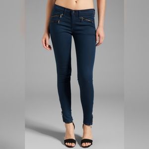 Rag & bone Mid-Rise Ankle Zipper Jeggings